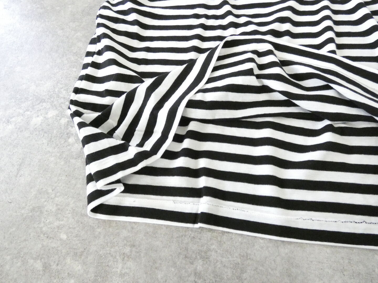 R&D.M.Co-(オールドマンズテーラー) GAUZE BORDER OVERSIZE HALF SLEEVE T SHIRTの商品画像25