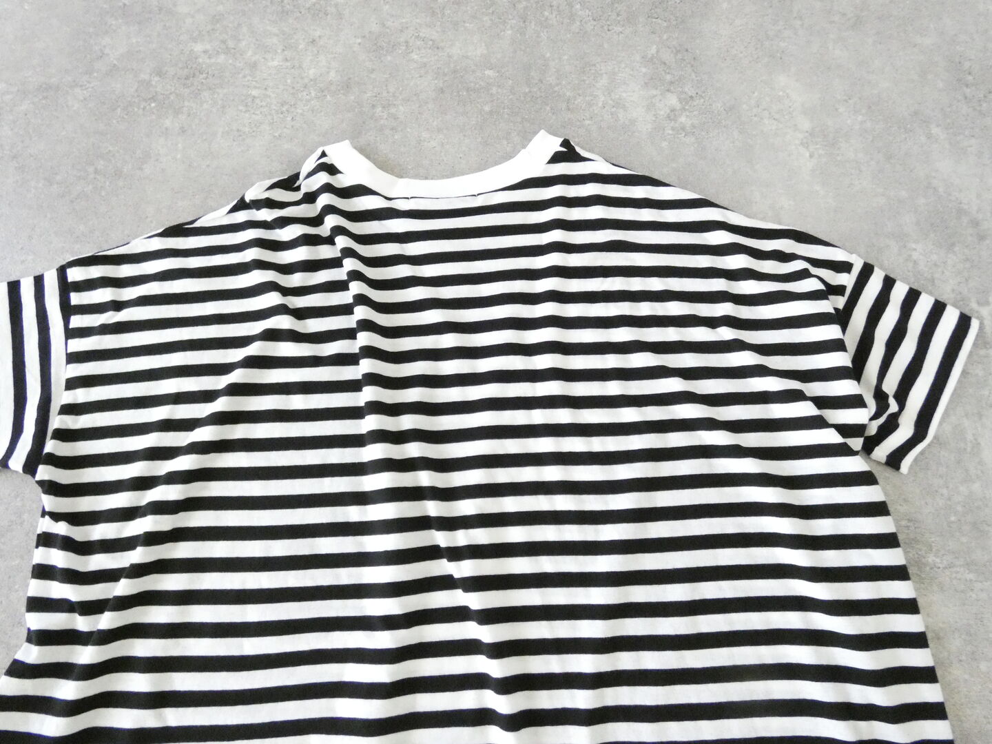 R&D.M.Co-(オールドマンズテーラー) GAUZE BORDER OVERSIZE HALF SLEEVE T SHIRTの商品画像26