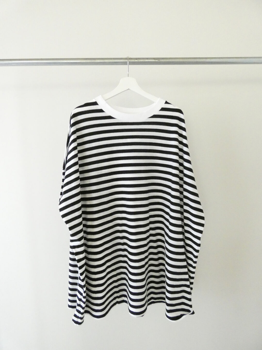 R&D.M.Co-(オールドマンズテーラー) GAUZE BORDER OVERSIZE HALF SLEEVE T SHIRTの商品画像4