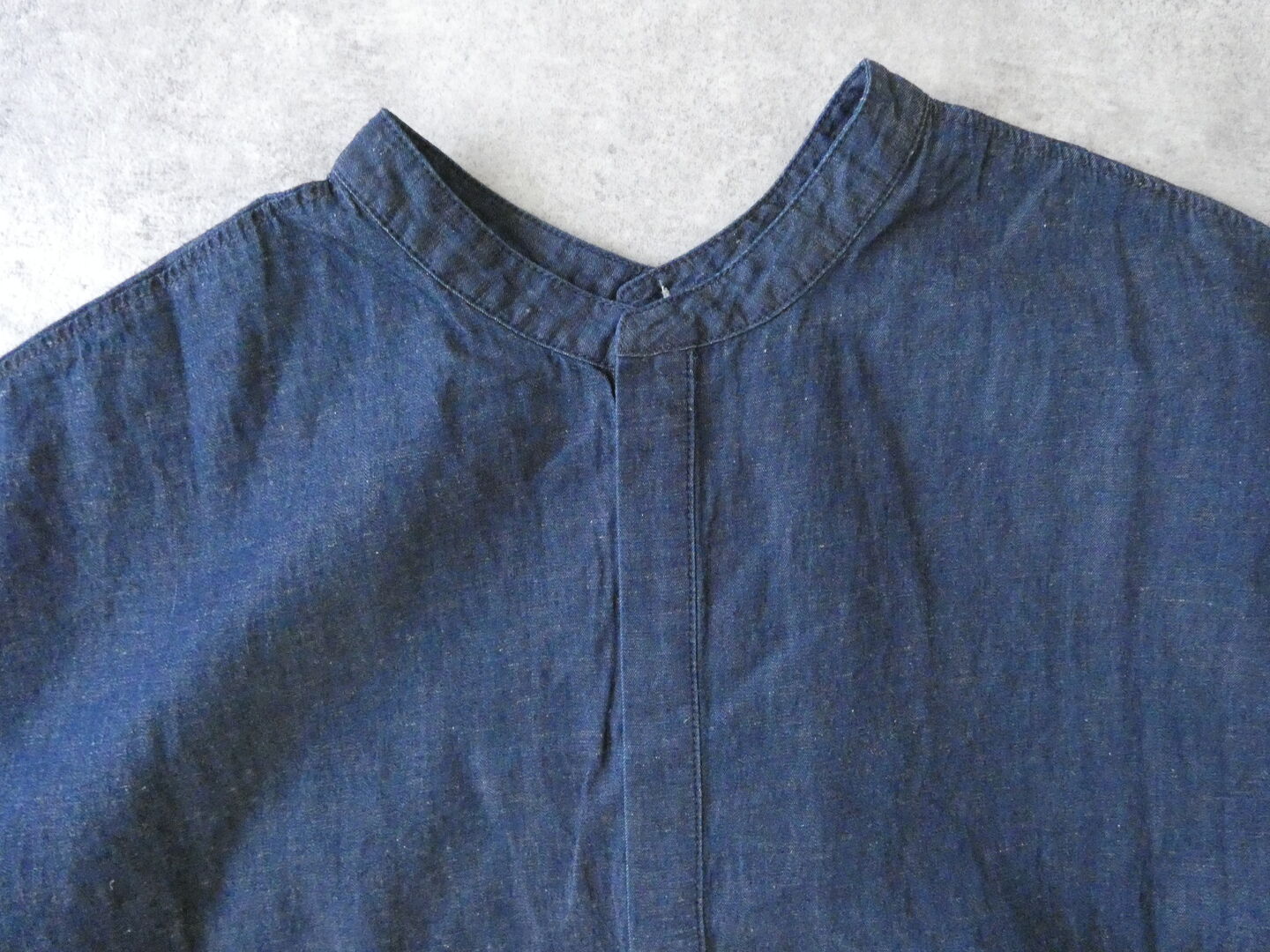 PARADIS(パラディ) 綿麻デニムフリルワンピースの商品画像27