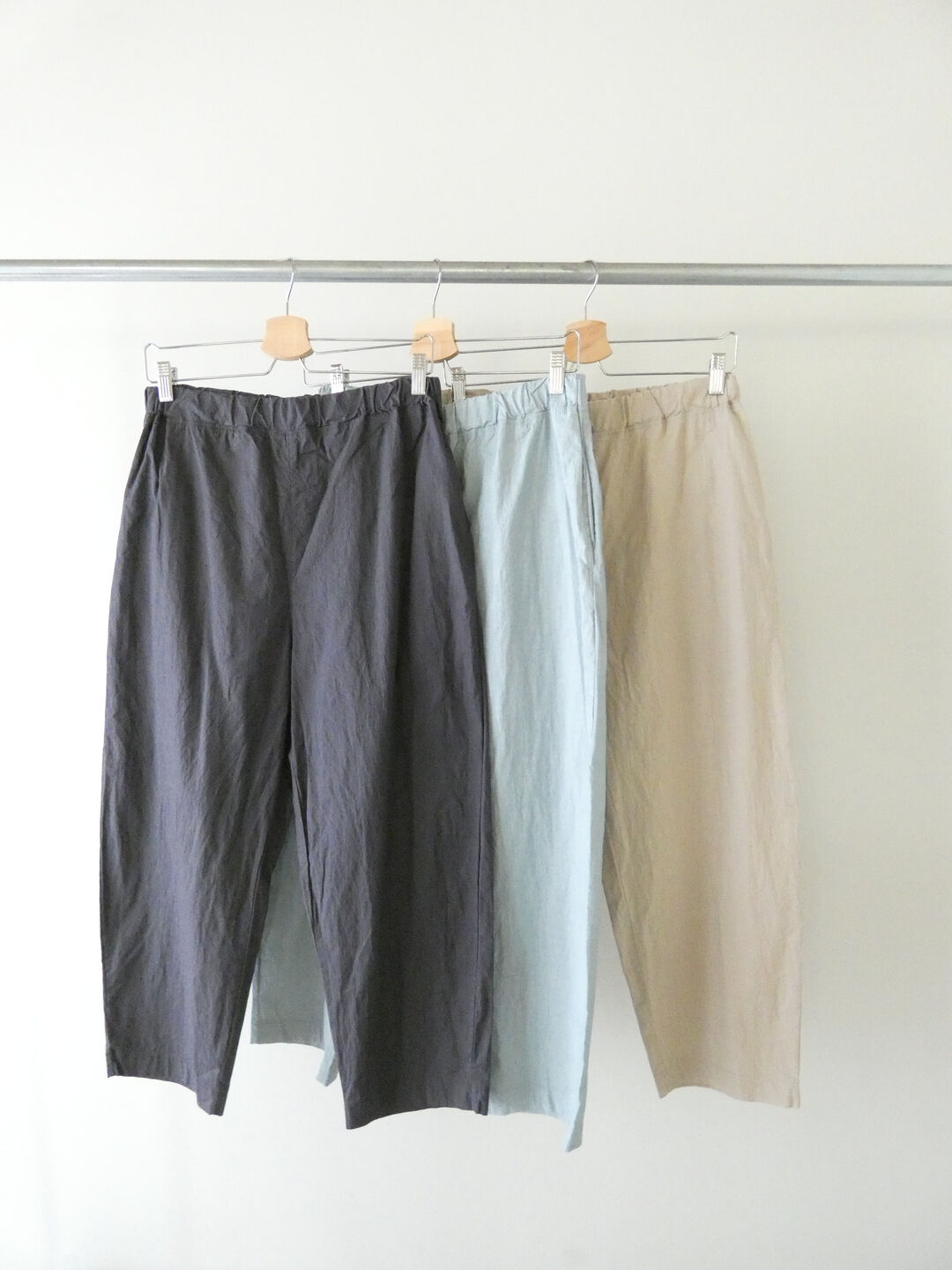 prit(プリット) コットンリネンワッシャー中白染めスロウパンツの商品画像11