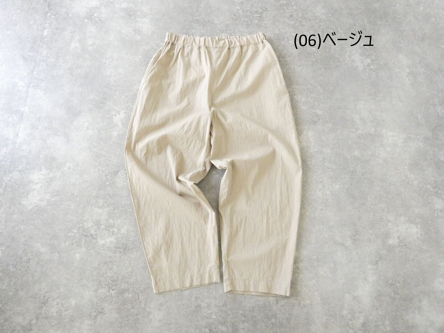 prit(プリット) コットンリネンワッシャー中白染めスロウパンツの商品画像28