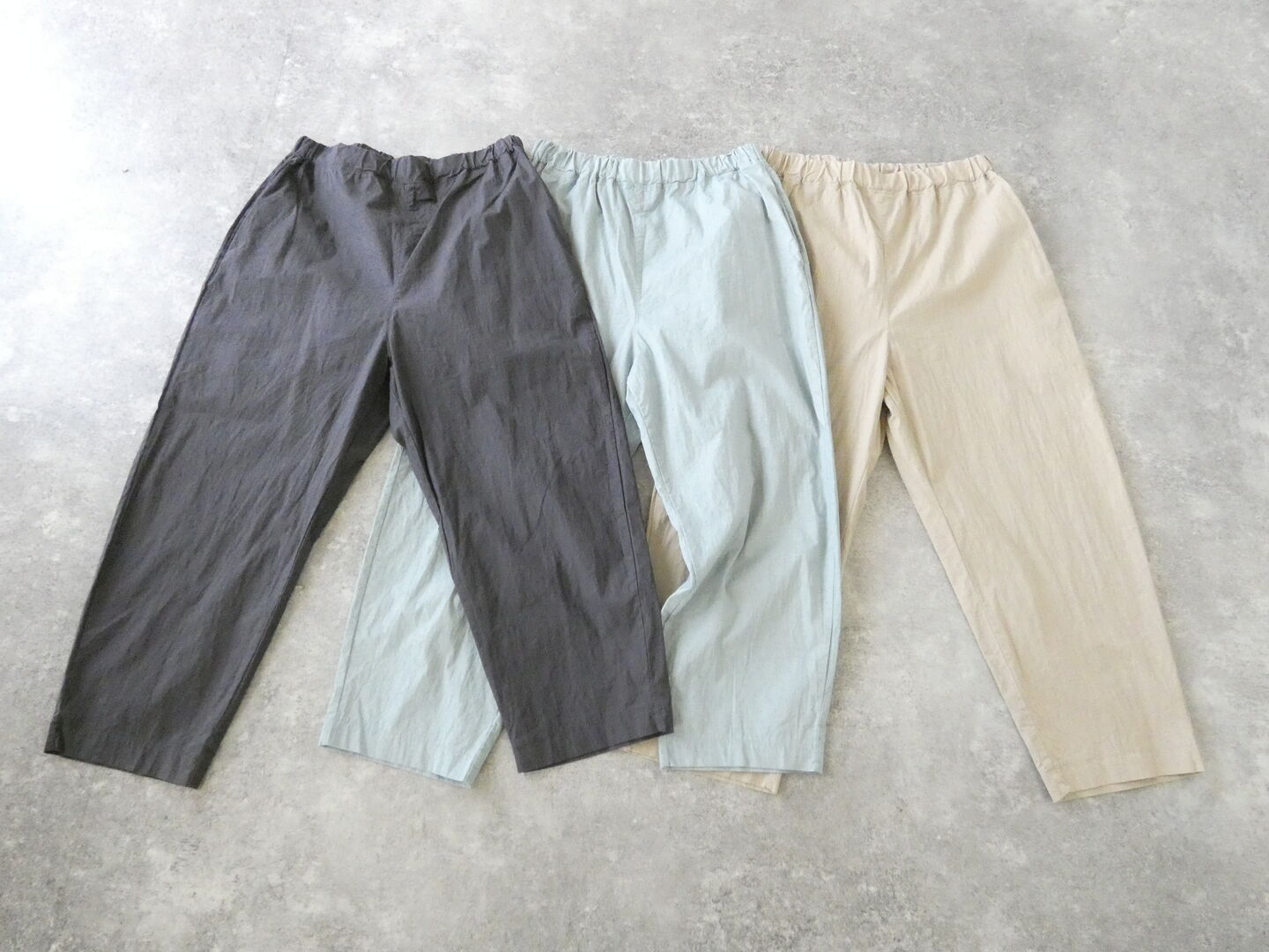 prit(プリット) コットンリネンワッシャー中白染めスロウパンツの商品画像3