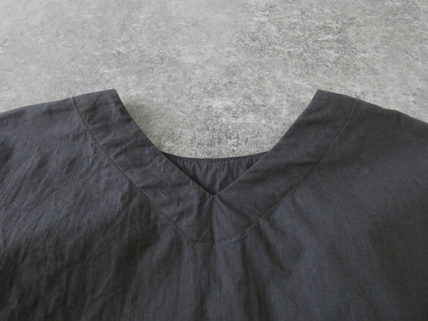 prit(プリット) コットンリネンワッシャー中白染めVネック裾ヒモ2WAYオーバーベストの商品画像44