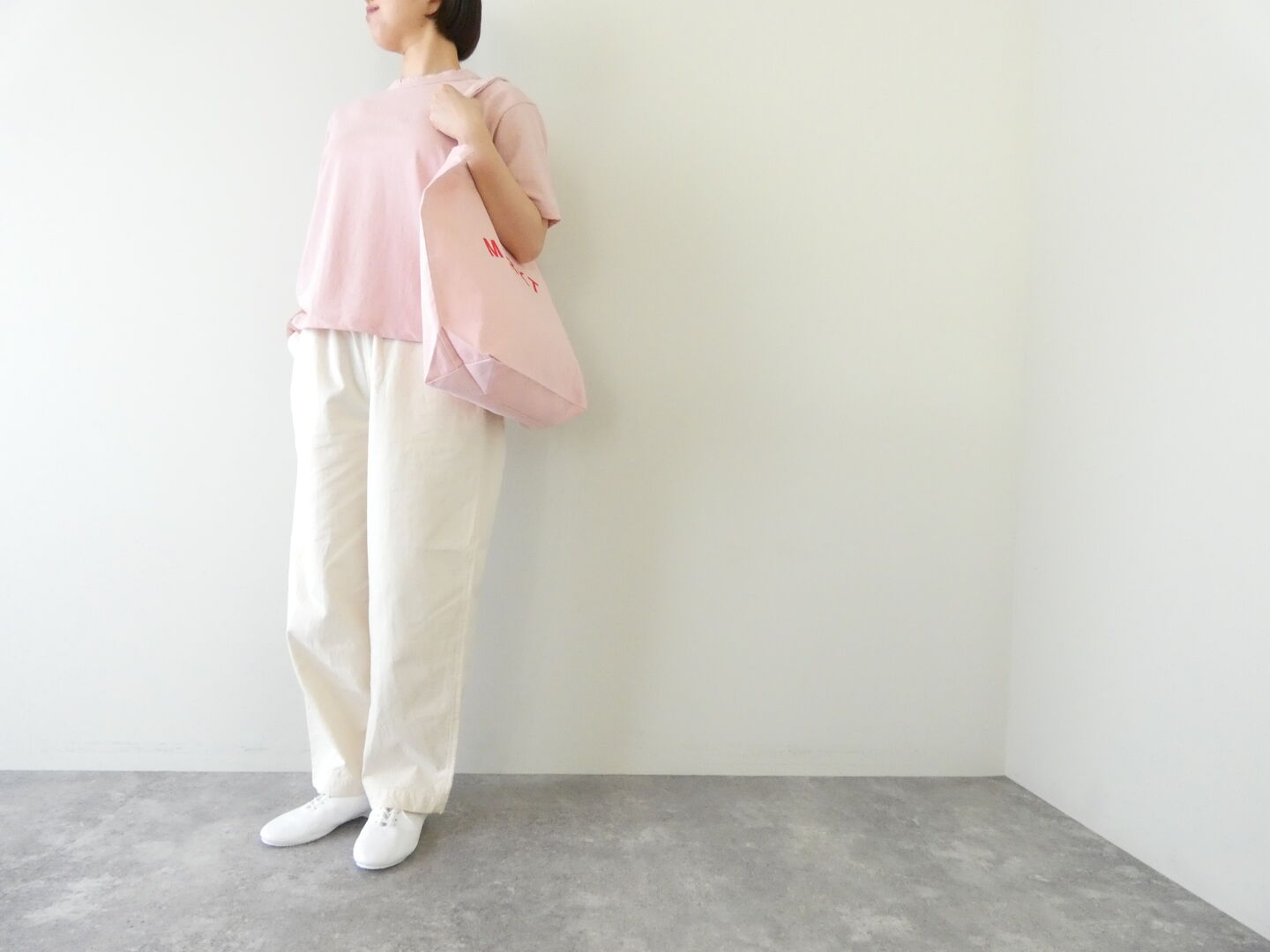 prit(プリット) 30/1DEPENDインレイクルーネックボックスTシャツの商品画像1