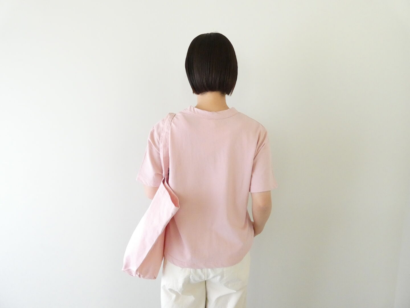 prit(プリット) 30/1DEPENDインレイクルーネックボックスTシャツの商品画像10