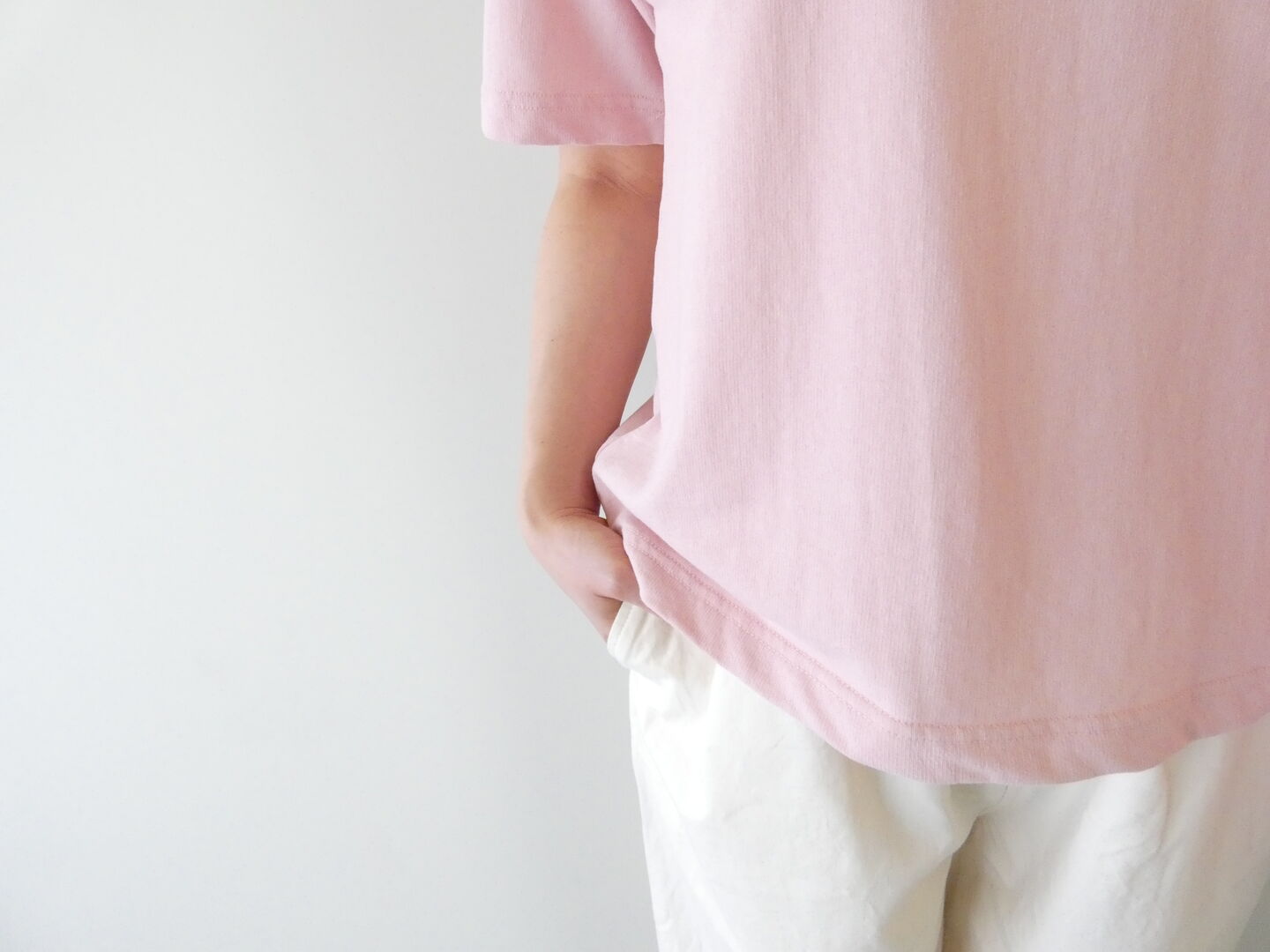 prit(プリット) 30/1DEPENDインレイクルーネックボックスTシャツの商品画像6