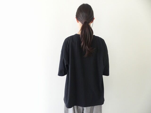 prit(プリット) 30/1ハイゲージ天竺タイプライター切替5分袖Tシャツの商品画像10