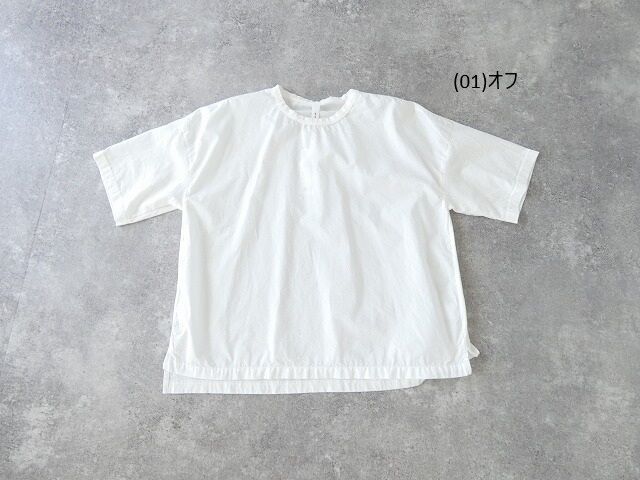 prit(プリット) 30/1ハイゲージ天竺タイプライター切替5分袖Tシャツの商品画像28