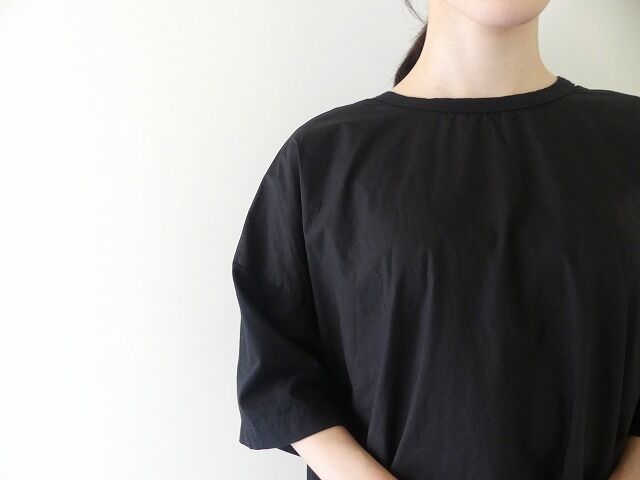 prit(プリット) 30/1ハイゲージ天竺タイプライター切替5分袖Tシャツの商品画像5