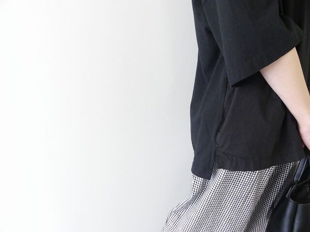 prit(プリット) 30/1ハイゲージ天竺タイプライター切替5分袖Tシャツの商品画像8