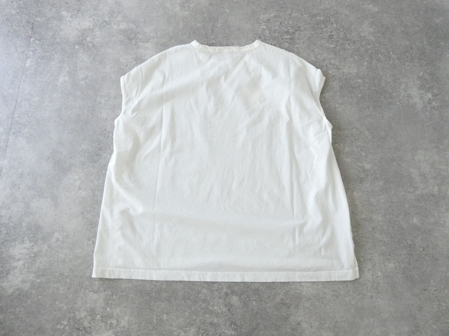 prit(プリット) 30/1ハイゲージ天竺×タイプライター切替スリーブレスプルオーバーの商品画像29