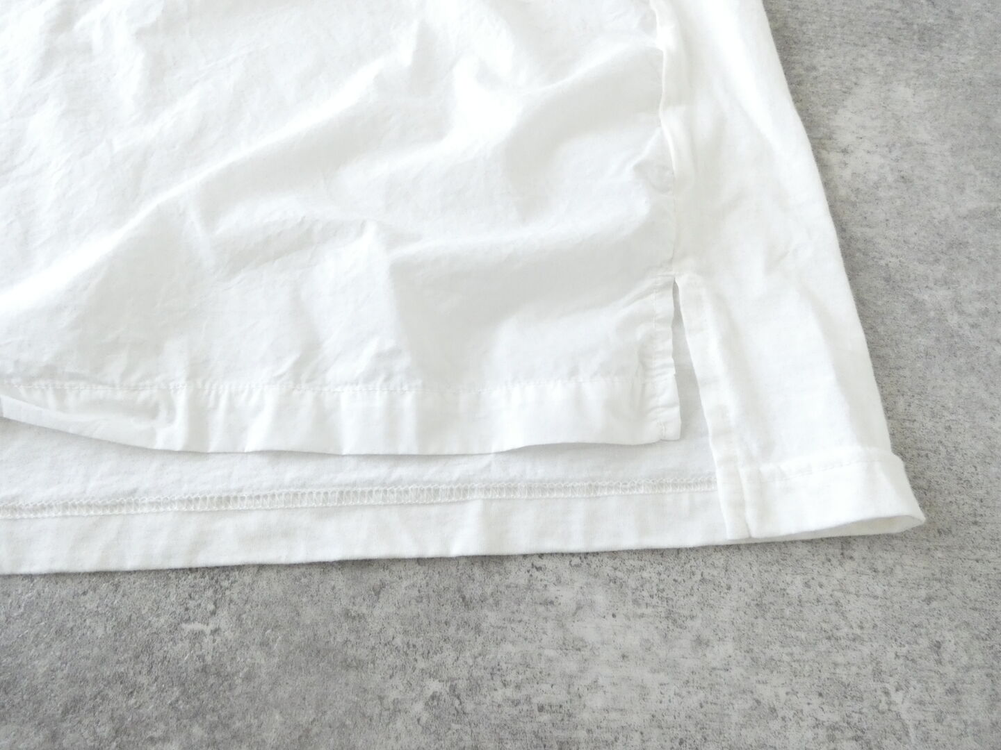 prit(プリット) 30/1ハイゲージ天竺×タイプライター切替スリーブレスプルオーバーの商品画像32