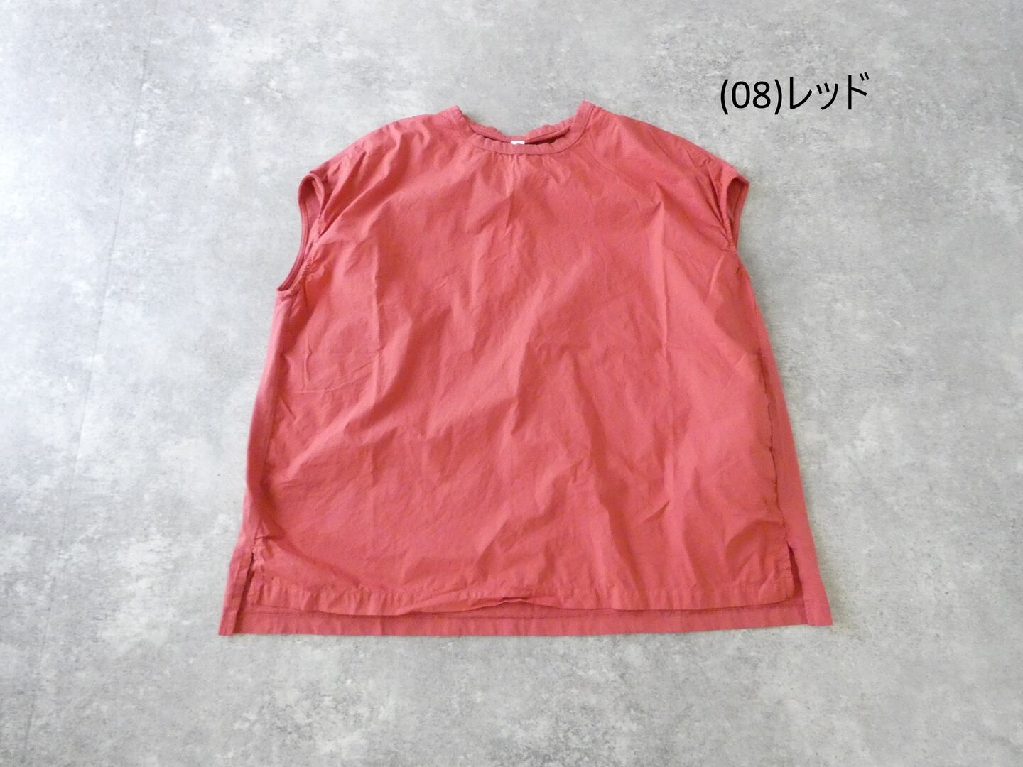 prit(プリット) 30/1ハイゲージ天竺×タイプライター切替スリーブレスプルオーバーの商品画像42