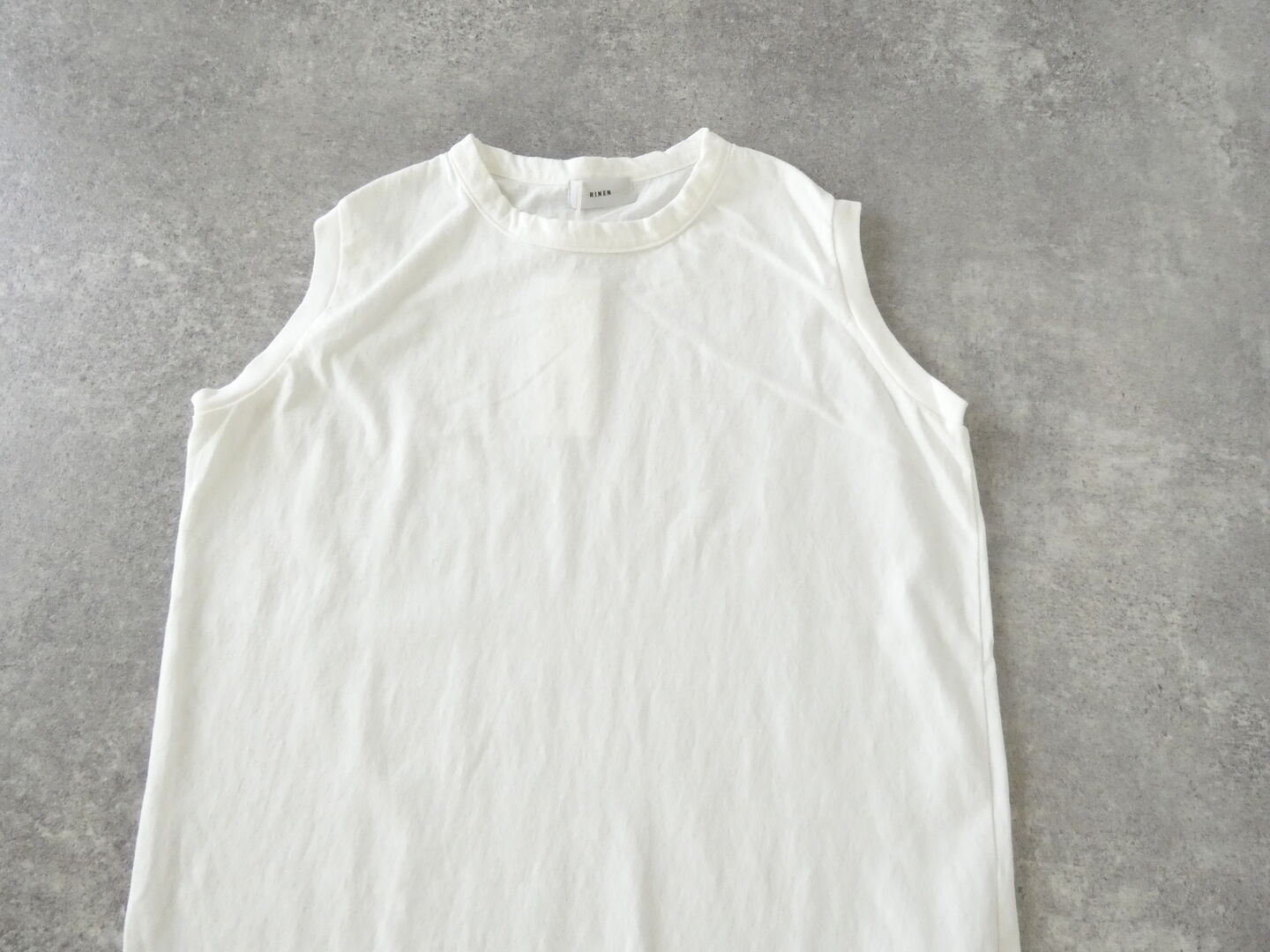 RINEN(リネン) 18/1空紡天竺ノースリーブの商品画像30