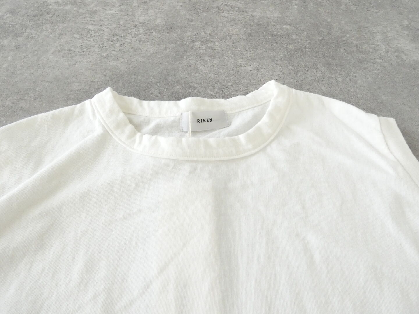 RINEN(リネン) 18/1空紡天竺ノースリーブの商品画像31