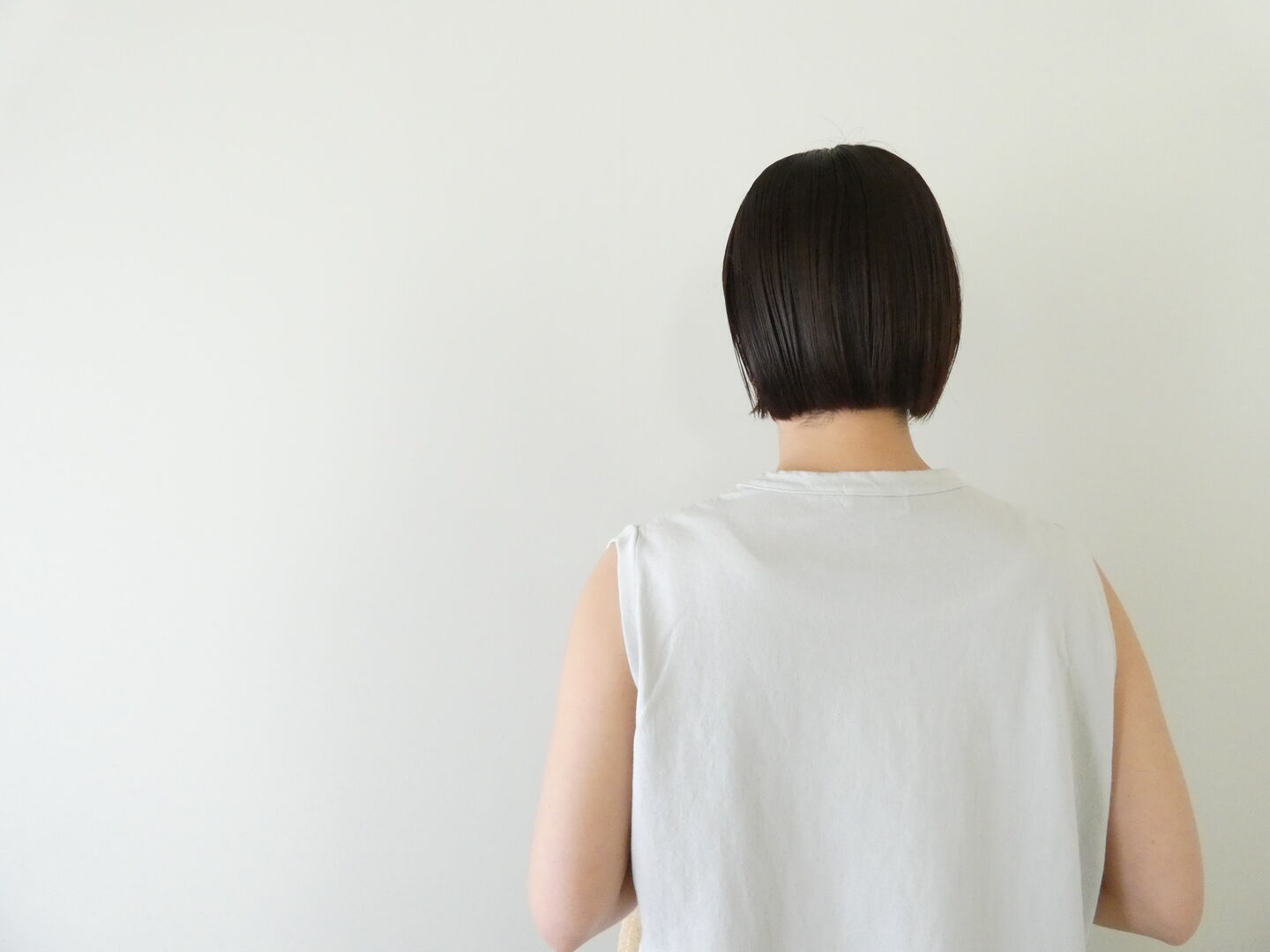 RINEN(リネン) 18/1空紡天竺ノースリーブの商品画像6