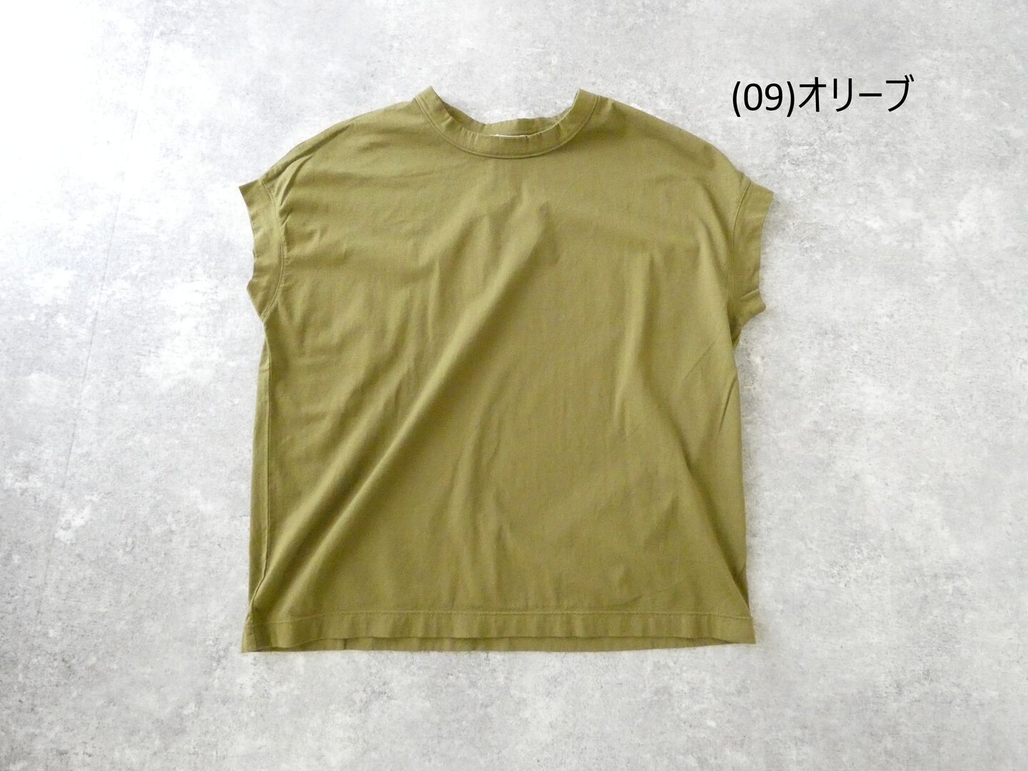 RINEN(リネン) 60/2スーピマ天竺フレンチスリーブTの商品画像56