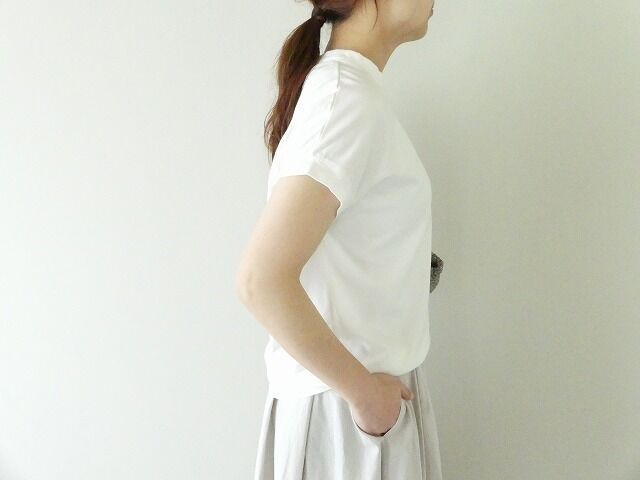 RINEN(リネン) 60/2スーピマ天竺フレンチスリーブTの商品画像7
