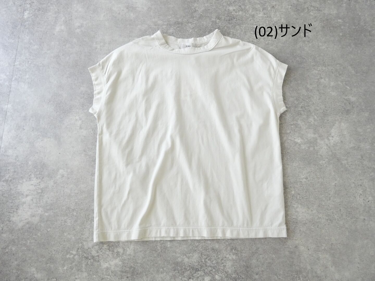 RINEN(リネン) 60/2スーピマ天竺フレンチスリーブTの商品画像70