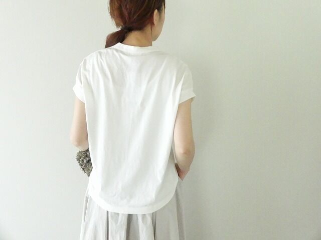 RINEN(リネン) 60/2スーピマ天竺フレンチスリーブTの商品画像8