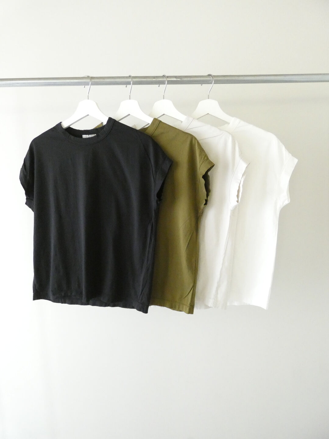 RINEN(リネン) 60/2スーピマ天竺フレンチスリーブTの商品画像9