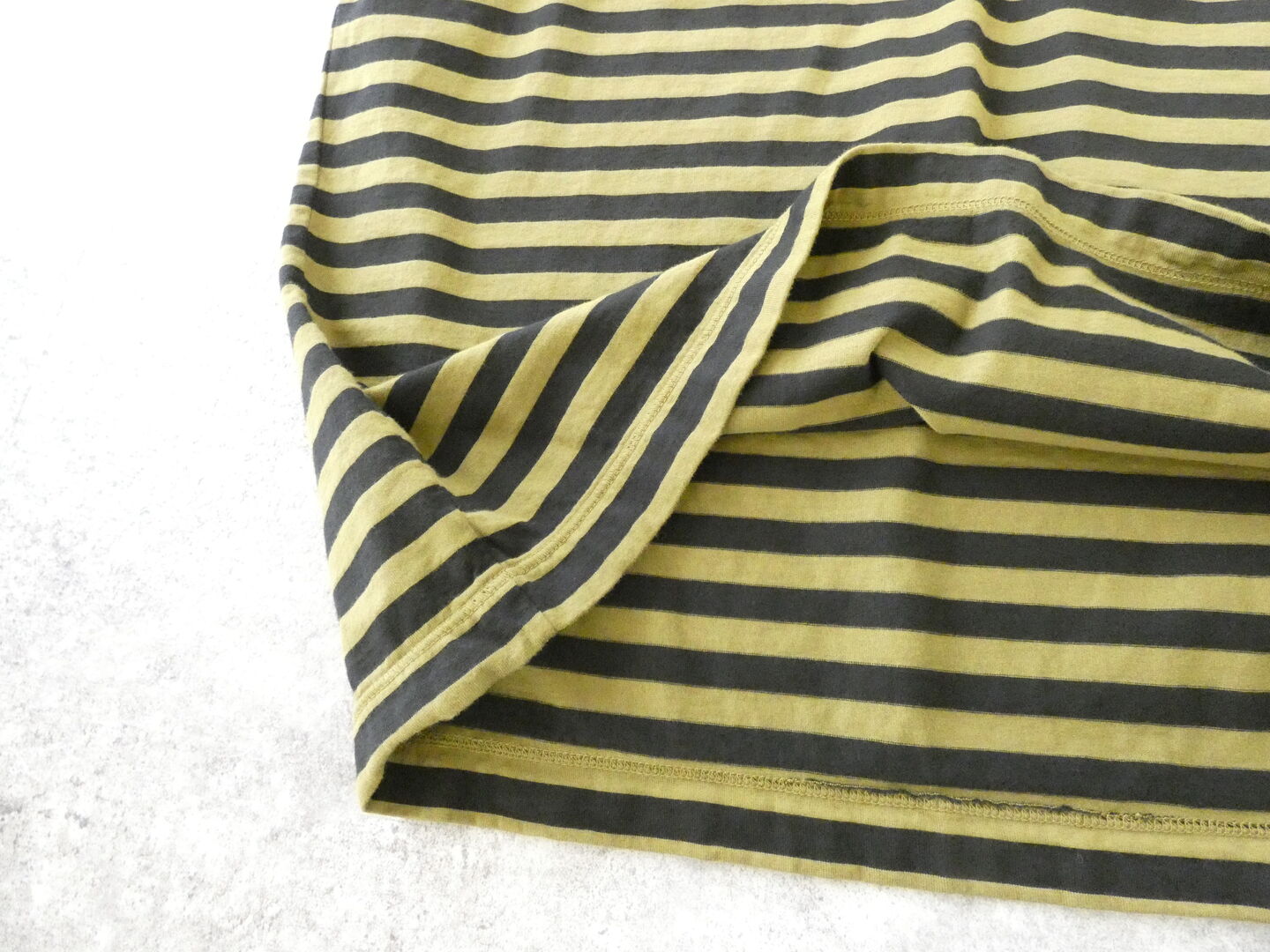 RINEN(リネン) 60/2スーピマ天竺ボーダーフレンチスリーブの商品画像33