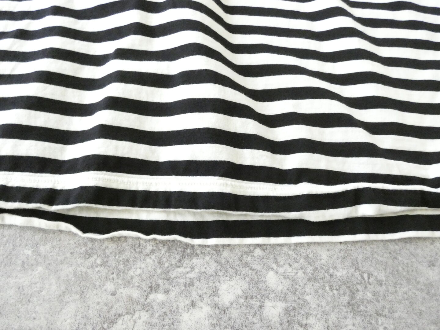 RINEN(リネン) 60/2スーピマ天竺ボーダーフレンチスリーブの商品画像48