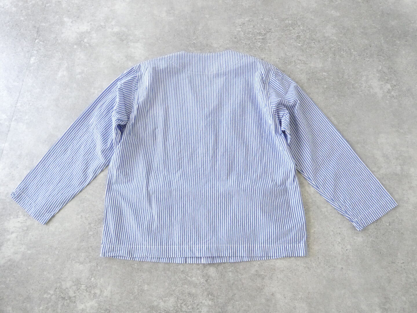 RINEN(リネン) 80/150/1強撚平織カーディガンシャツの商品画像12