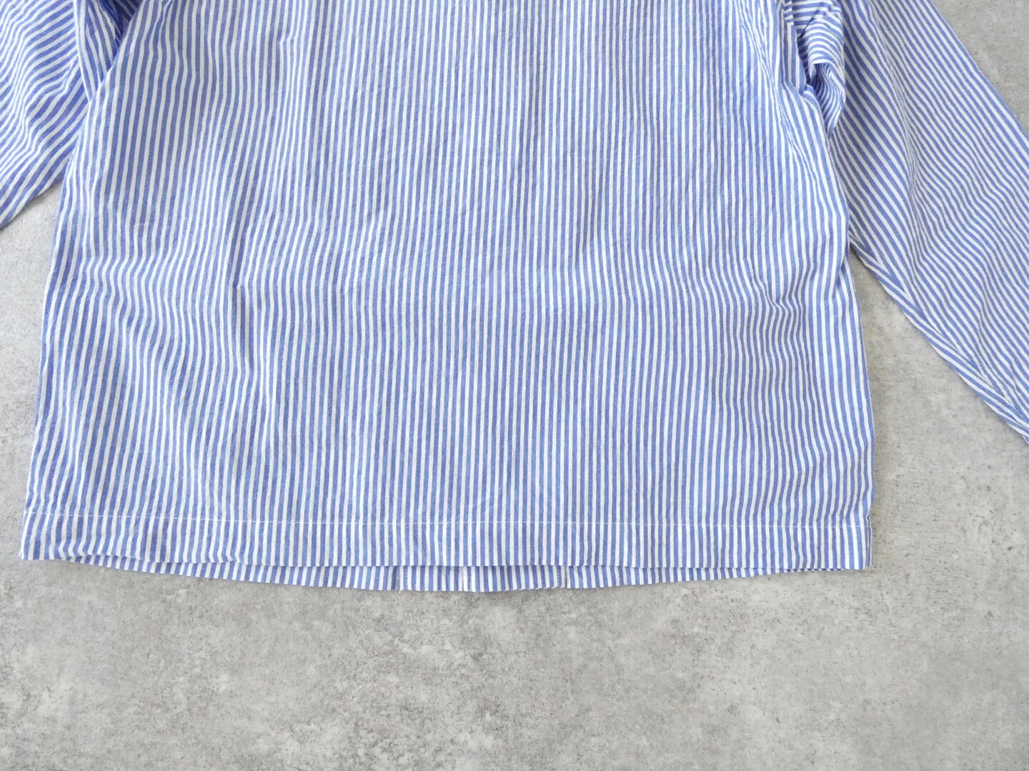 RINEN(リネン) 80/150/1強撚平織カーディガンシャツの商品画像28