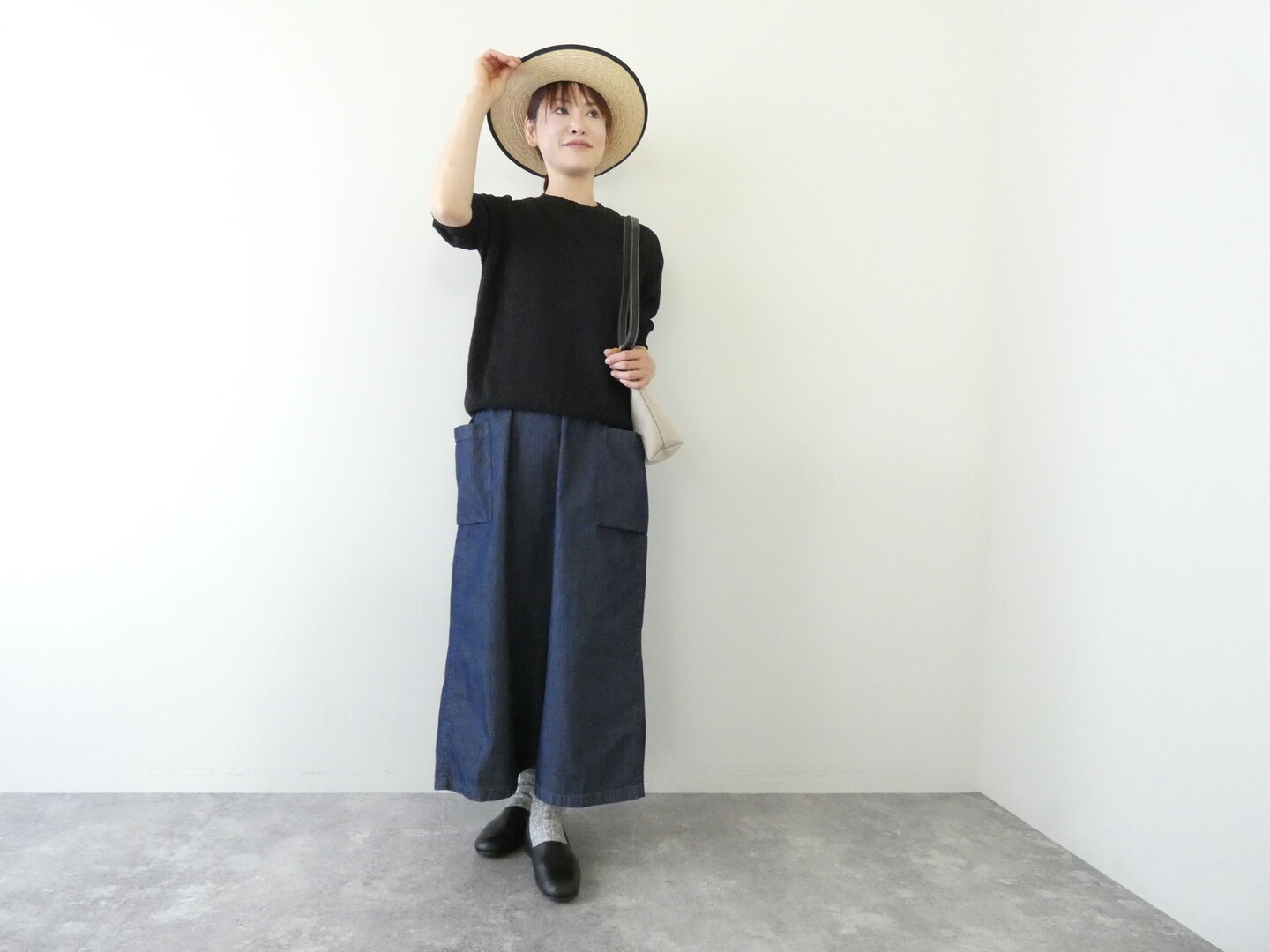 ORDINARY FITS(オーディナリーフィッツ) BIG POCKET EASY SKIRT RIPSTOP リップストップビッグポケット イージースカートの商品画像1