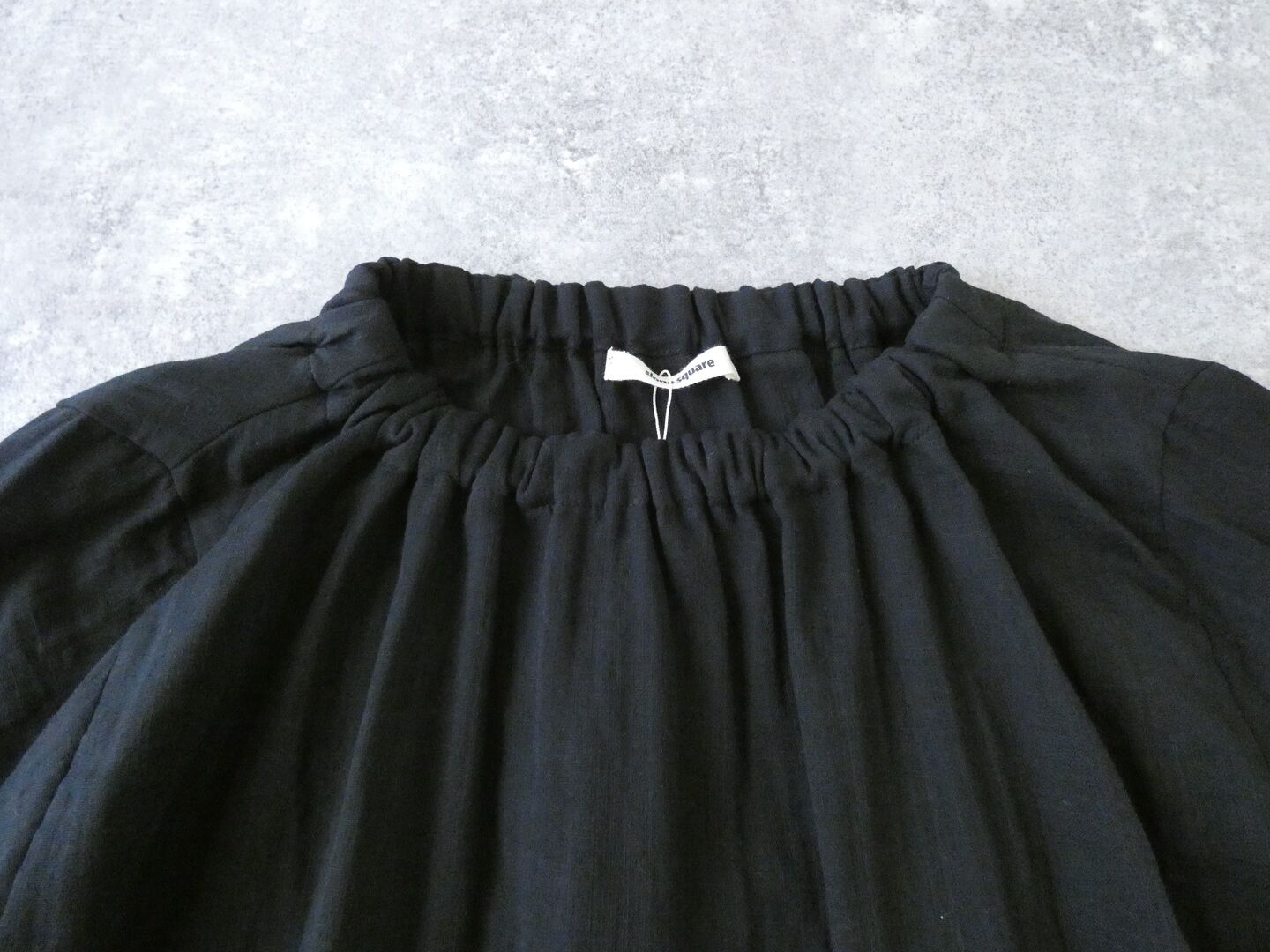 SSC スラブWガーゼゴムネック5分袖プルオーバーの商品画像16