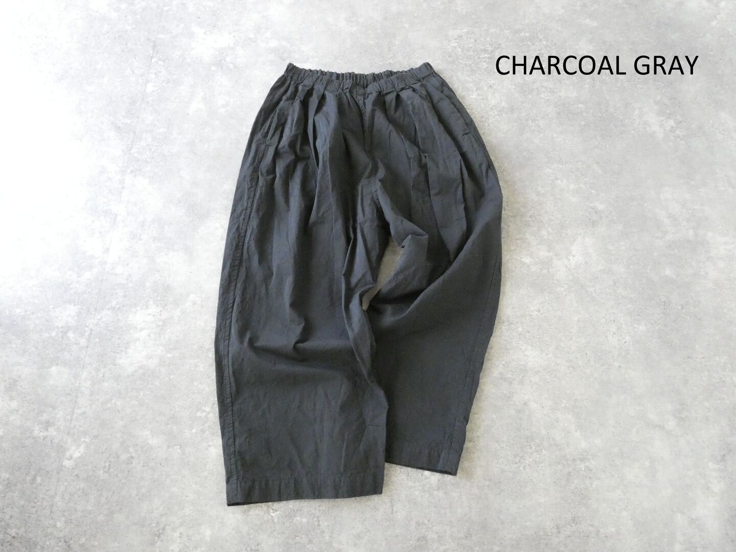 Veritecoeur(ヴェリテクール) ガーメントダイタックギャザーパンツの商品画像28