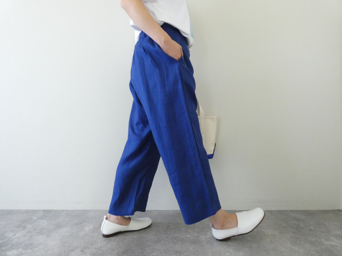 CLASKA(クラスカ) D(ディー) リネンツイルイージーパンツの商品画像4