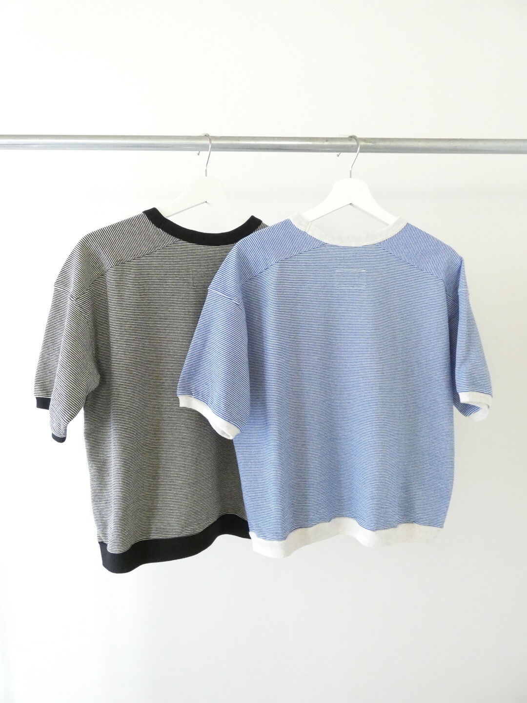 Hands of creation(ハンズオブクリエイション) ラフィスウェーデンカノコ盲縞ハーフスリーブプルオーバーの商品画像13