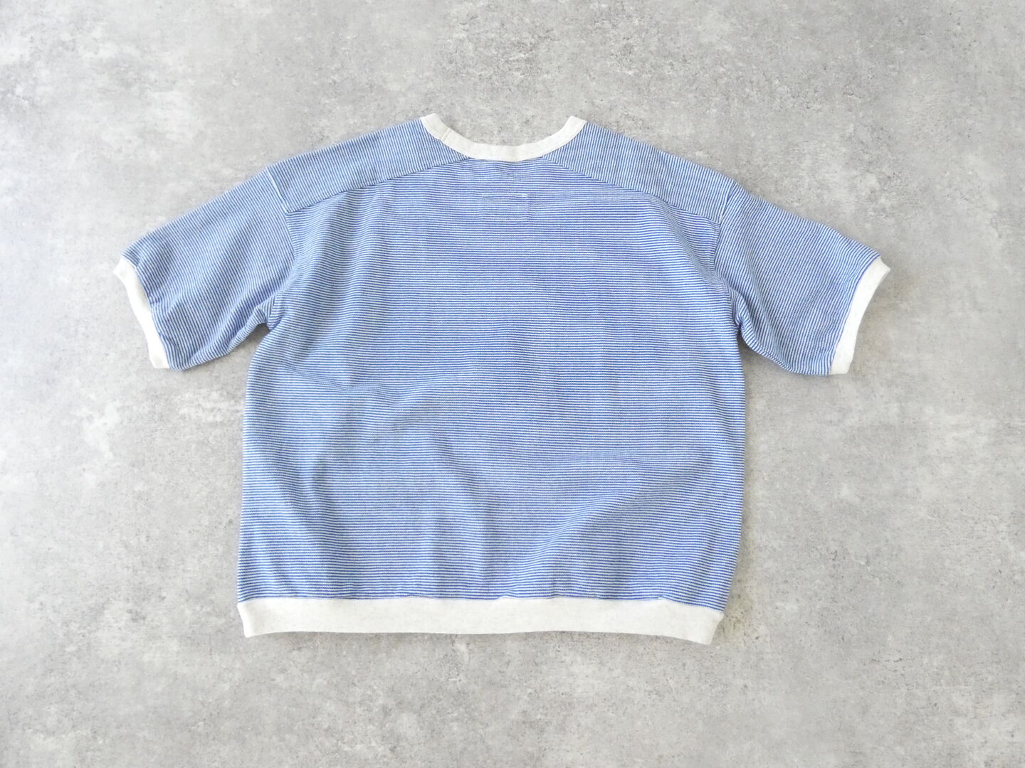 Hands of creation(ハンズオブクリエイション) ラフィスウェーデンカノコ盲縞ハーフスリーブプルオーバーの商品画像29