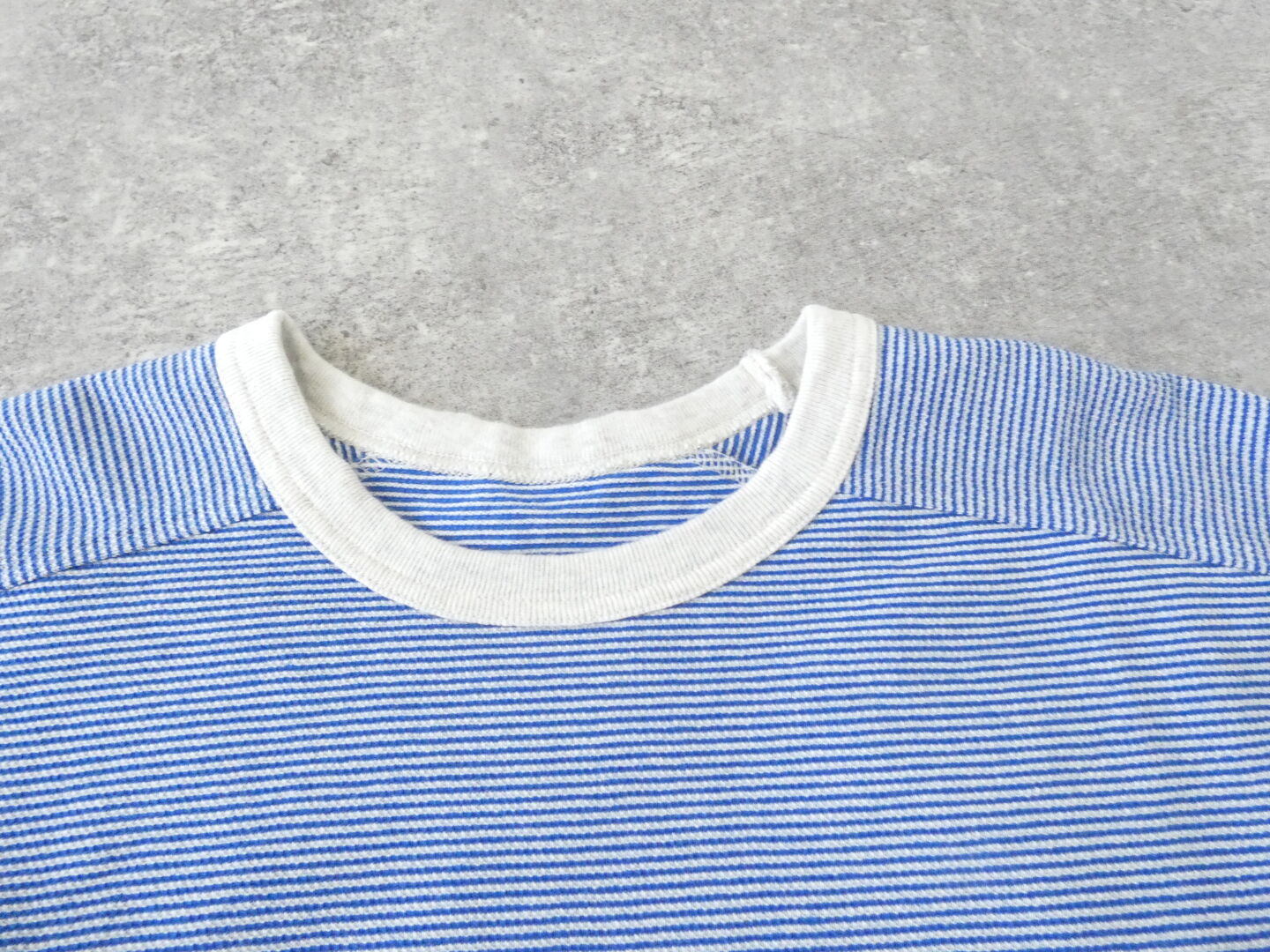 Hands of creation(ハンズオブクリエイション) ラフィスウェーデンカノコ盲縞ハーフスリーブプルオーバーの商品画像30