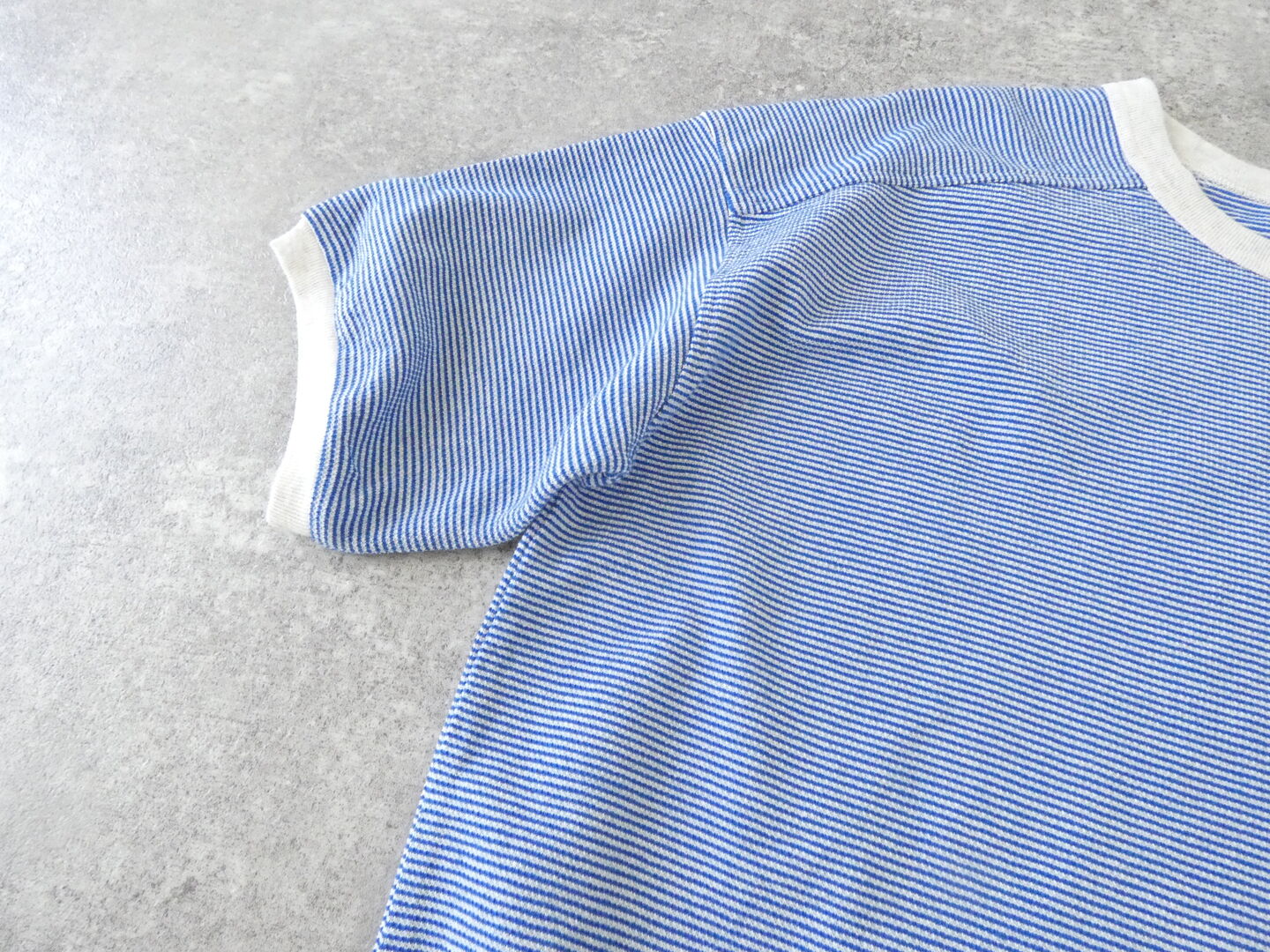 Hands of creation(ハンズオブクリエイション) ラフィスウェーデンカノコ盲縞ハーフスリーブプルオーバーの商品画像32