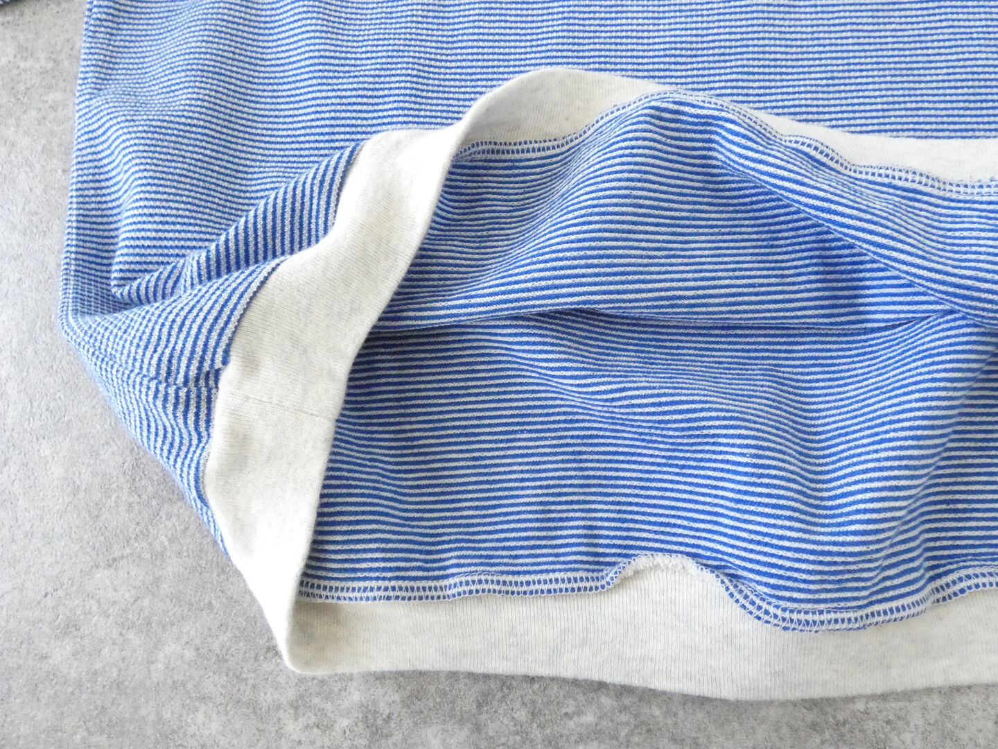 Hands of creation(ハンズオブクリエイション) ラフィスウェーデンカノコ盲縞ハーフスリーブプルオーバーの商品画像34