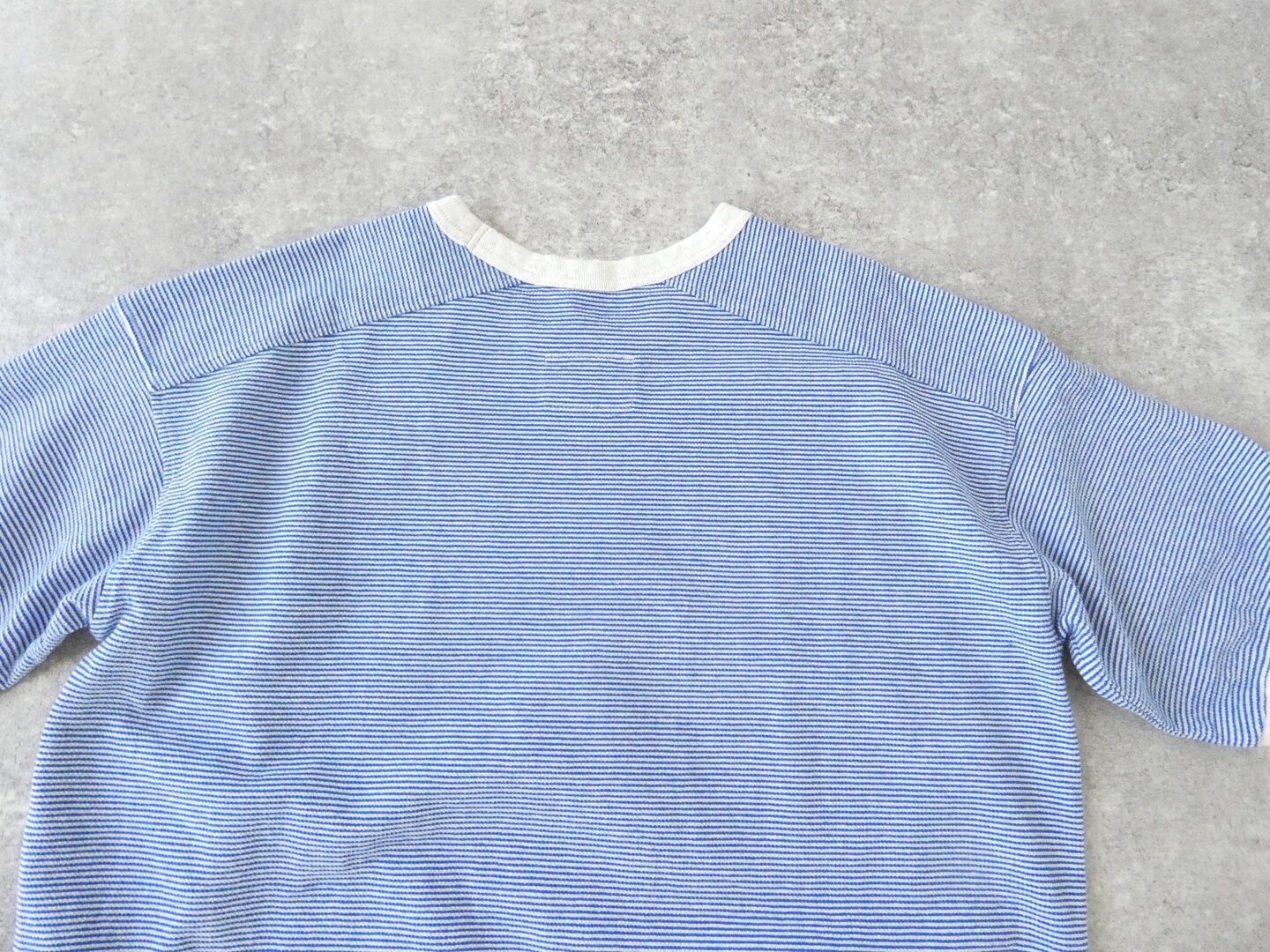 Hands of creation(ハンズオブクリエイション) ラフィスウェーデンカノコ盲縞ハーフスリーブプルオーバーの商品画像35