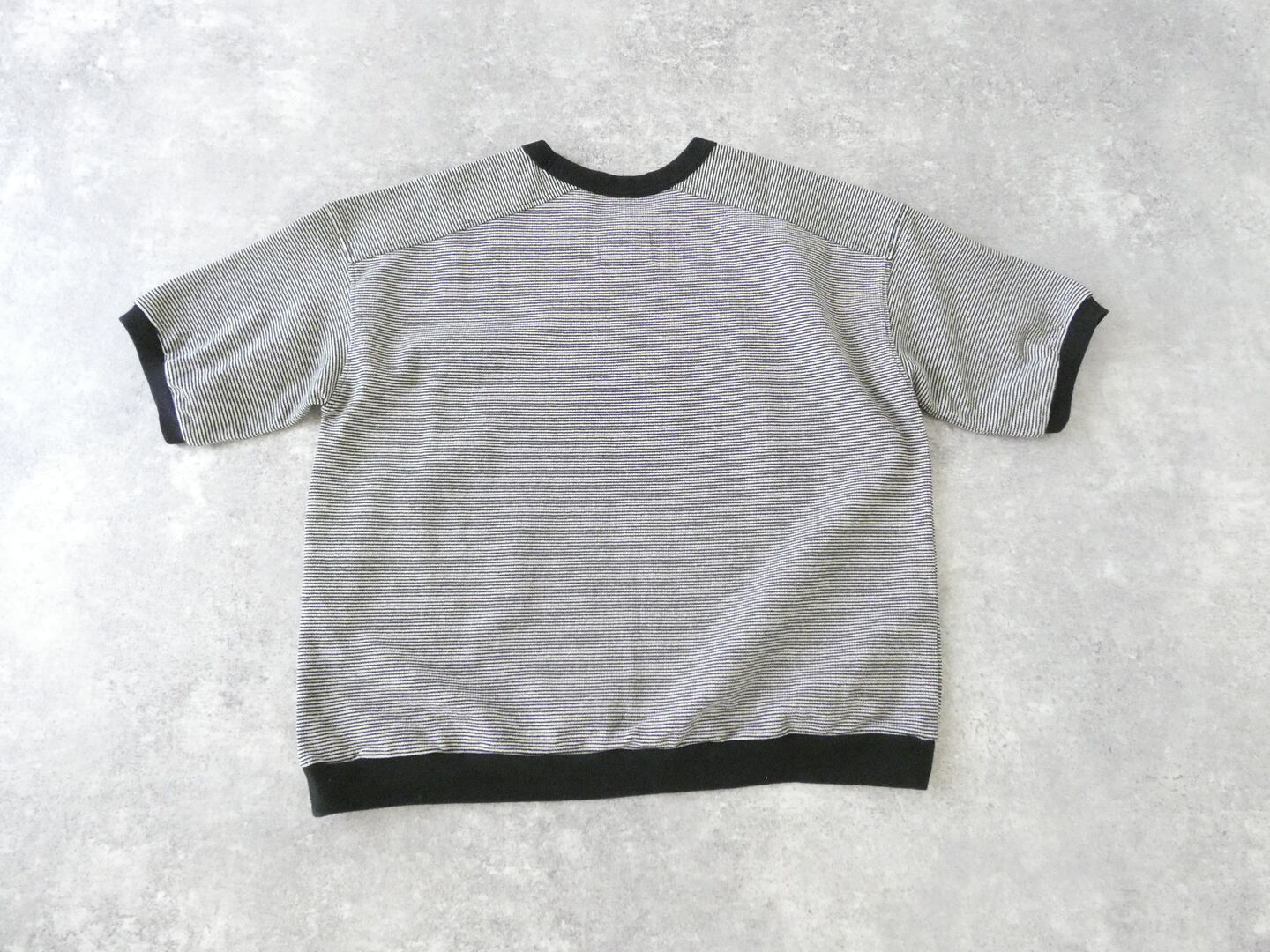Hands of creation(ハンズオブクリエイション) ラフィスウェーデンカノコ盲縞ハーフスリーブプルオーバーの商品画像43