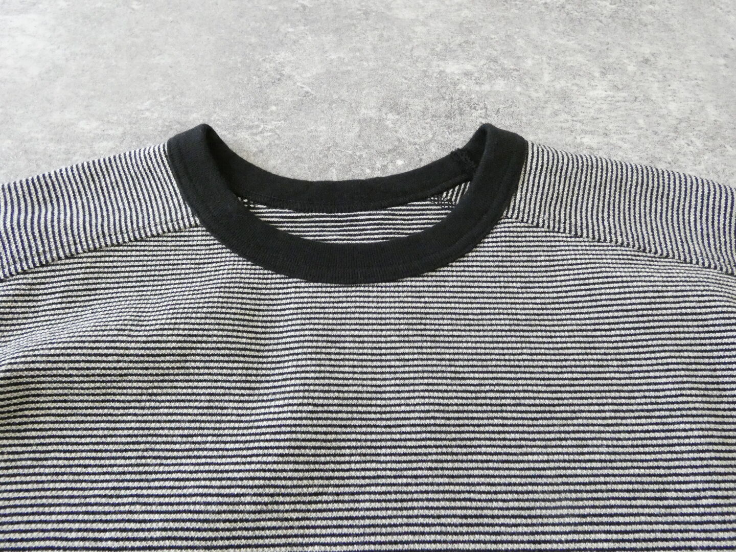 Hands of creation(ハンズオブクリエイション) ラフィスウェーデンカノコ盲縞ハーフスリーブプルオーバーの商品画像44