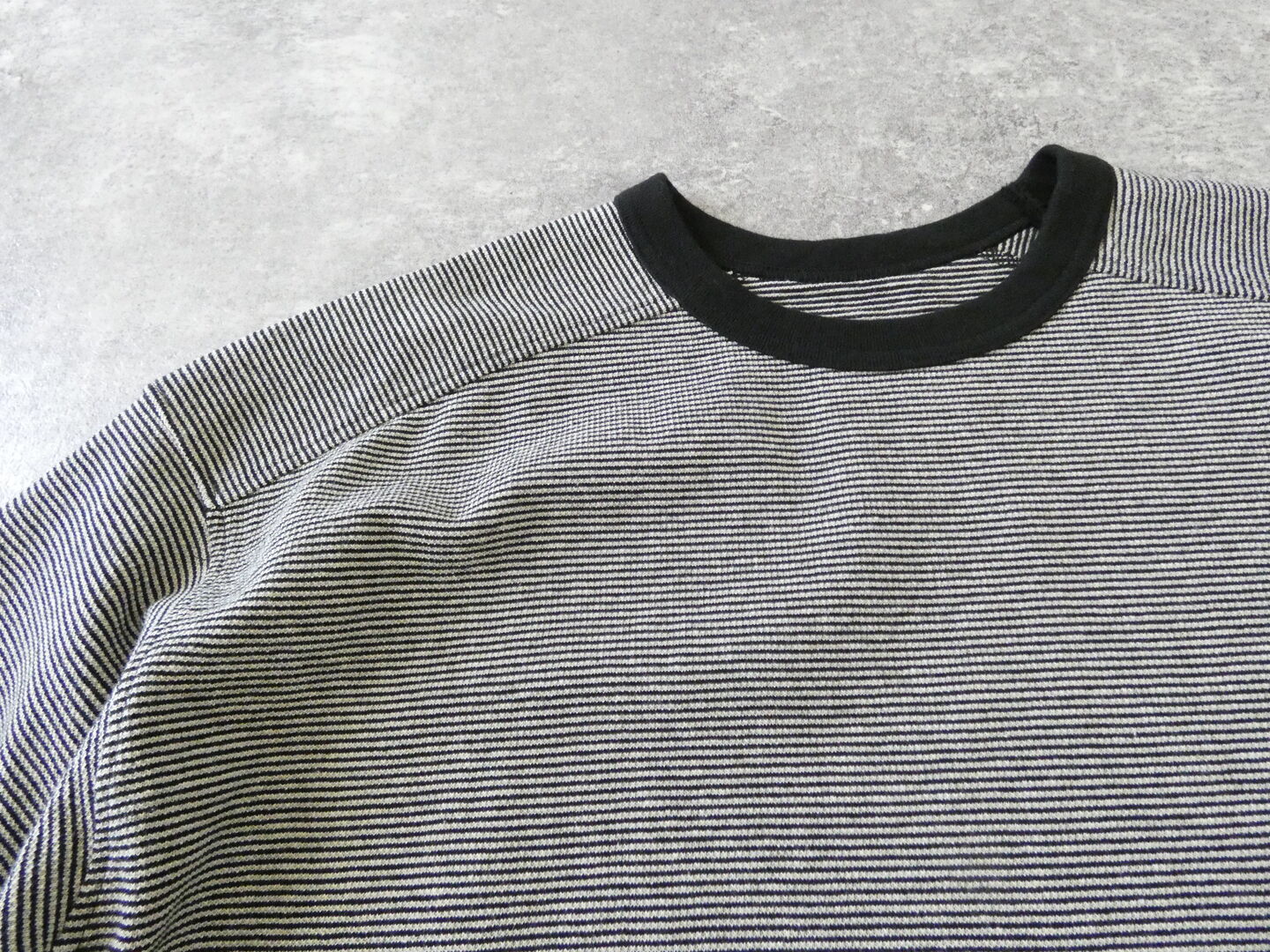 Hands of creation(ハンズオブクリエイション) ラフィスウェーデンカノコ盲縞ハーフスリーブプルオーバーの商品画像45