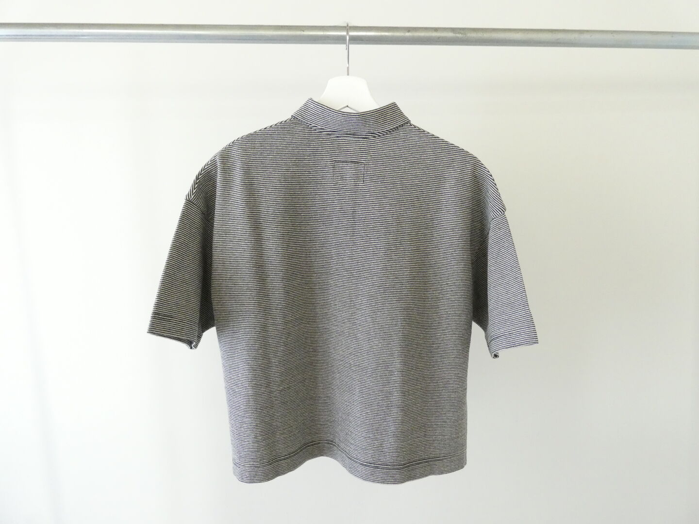 Hands of creation(ハンズオブクリエイション) ラフィスウェーデンカノコ盲縞ポロ衿カーディガンの商品画像13