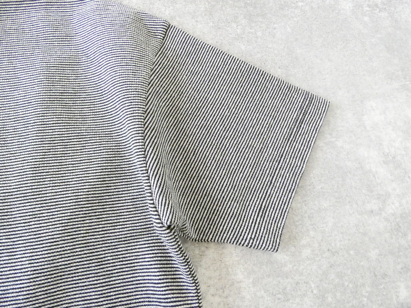 Hands of creation(ハンズオブクリエイション) ラフィスウェーデンカノコ盲縞ポロ衿カーディガンの商品画像23