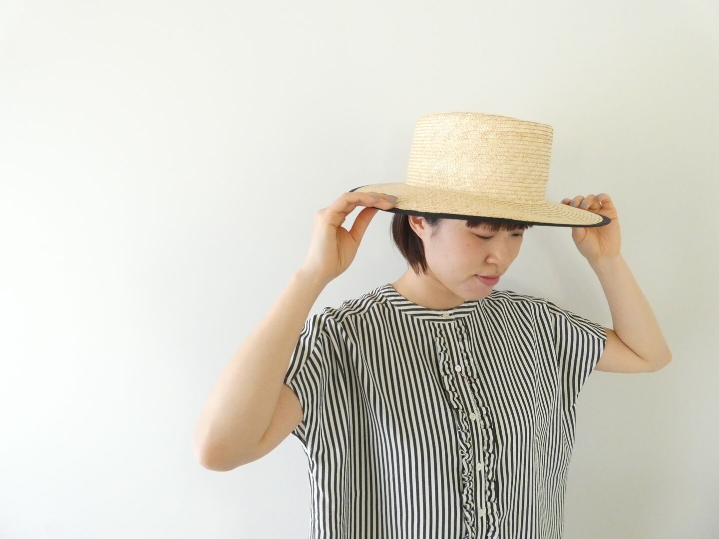 PONT DE CHALONS(ポンデシャロン) サッカーフリルブラウスの商品画像6