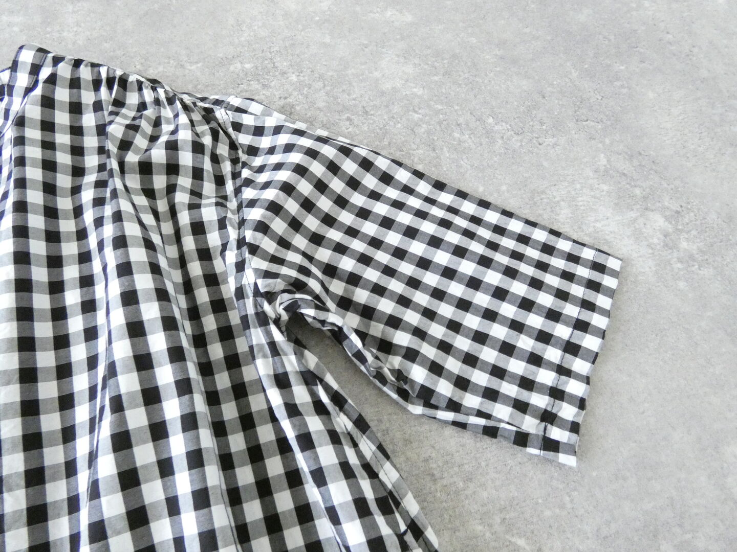 ichi(イチ) ブロードギンガムワンピースの商品画像20