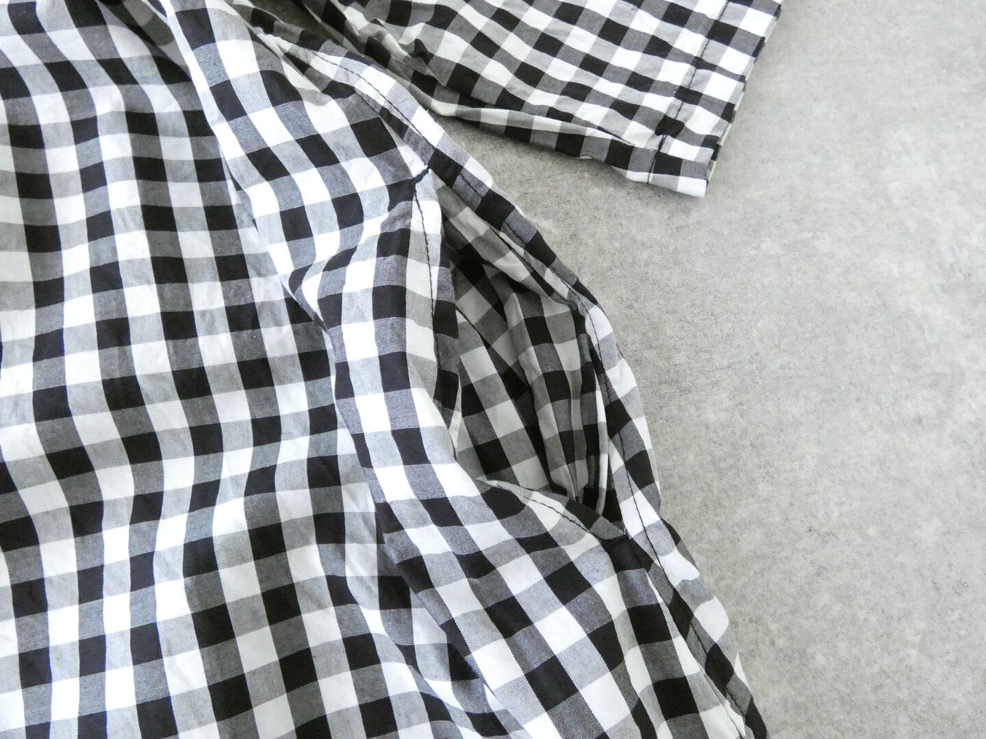 ichi(イチ) ブロードギンガムワンピースの商品画像21