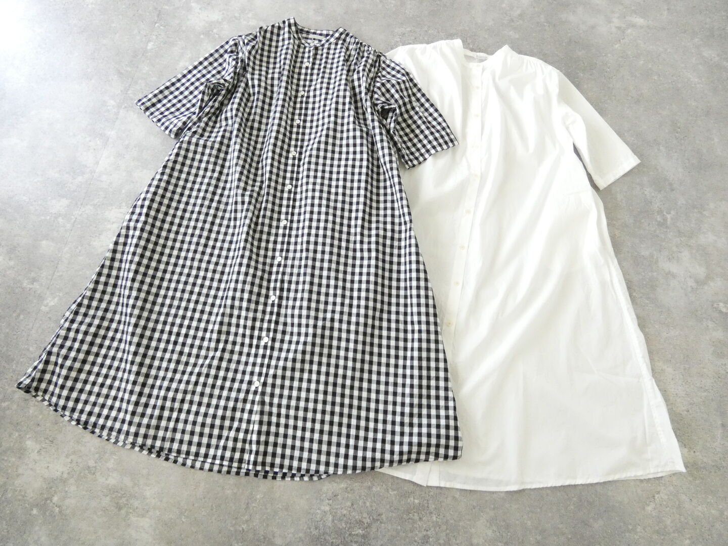 ichi(イチ) ブロードギンガムワンピースの商品画像3