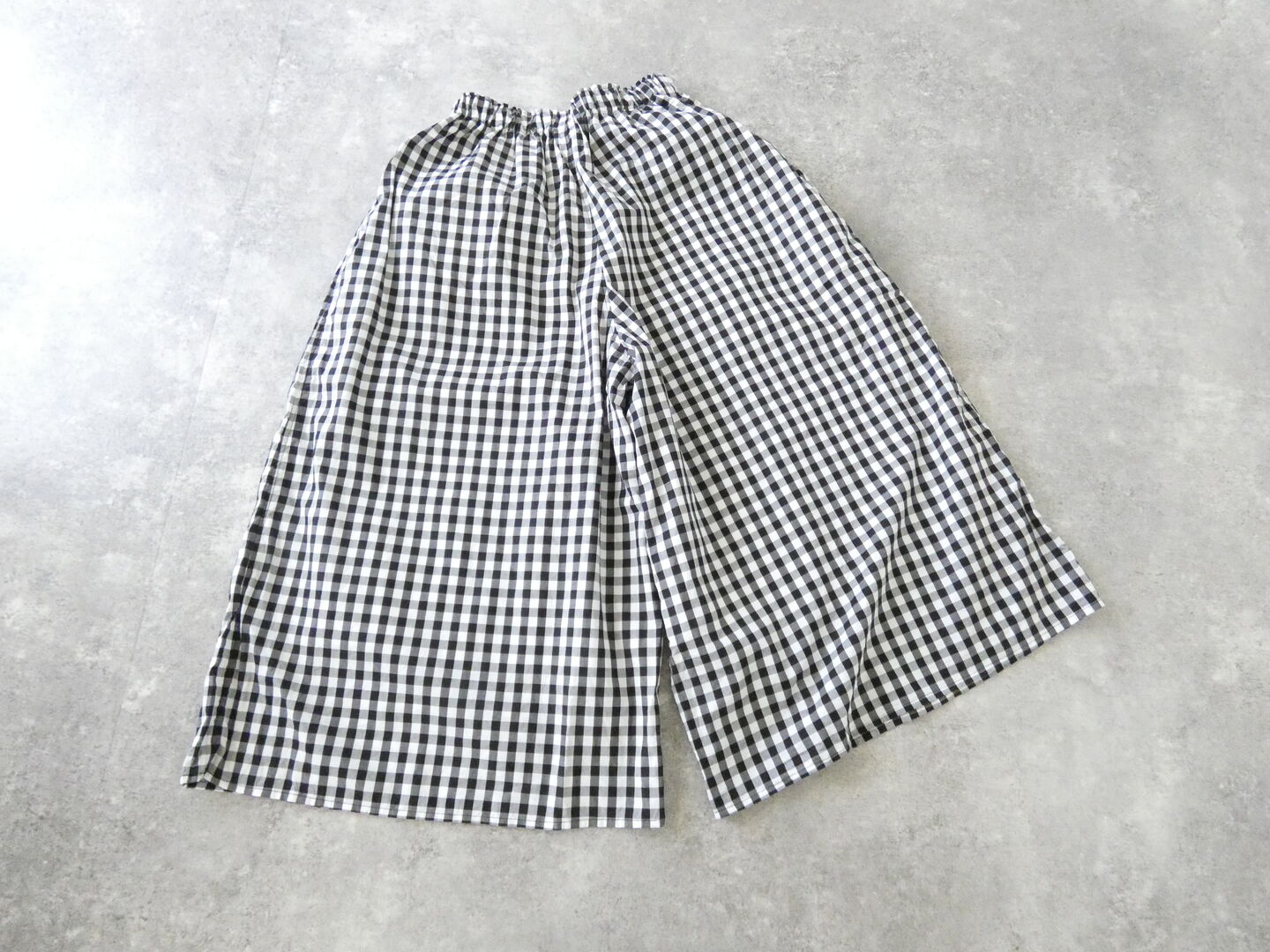 ichi(イチ) ギンガムワイドパンツの商品画像10